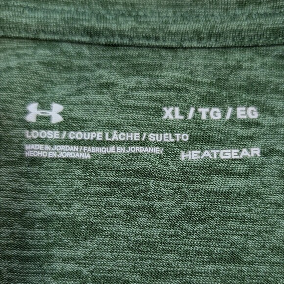 Colorado State Fort Collins Under Armour  XLarge Green Loose Short Sleeve Shirt - Picture 3 of 13